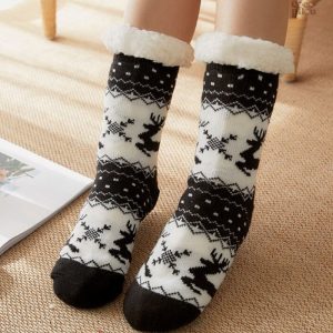 Grosse chaussette douce et chaleureuse pour l'hiver