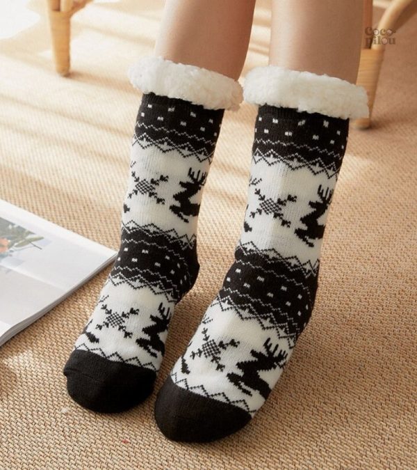 Grosse chaussette douce et chaleureuse pour l'hiver