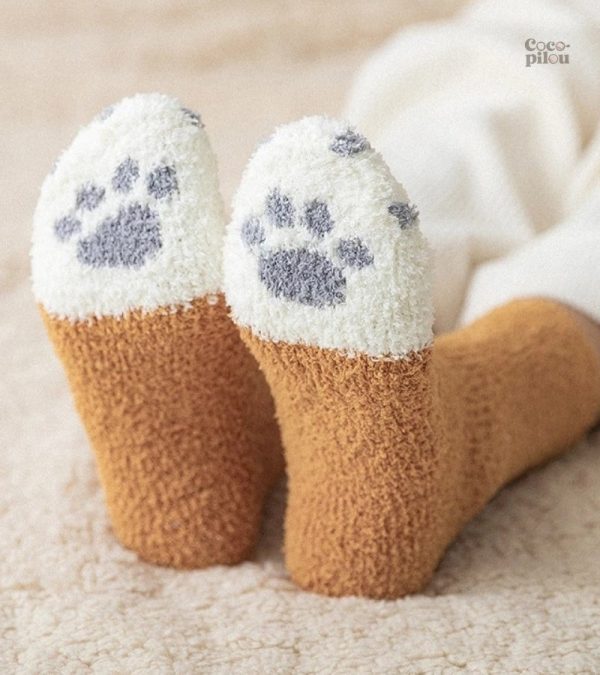Grosse chaussette en laine Pilou Pilou pour femme