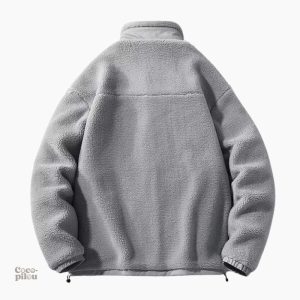 Veste polaire homme douce et chaude, idéale pour les journées froides