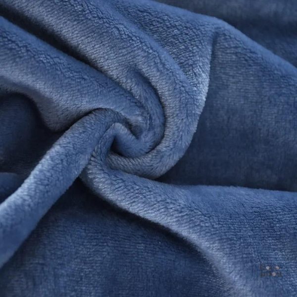 Haut de pyjama douillet pour homme en bleu