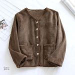 Pyjama femme Pilou confortable avec manches longues