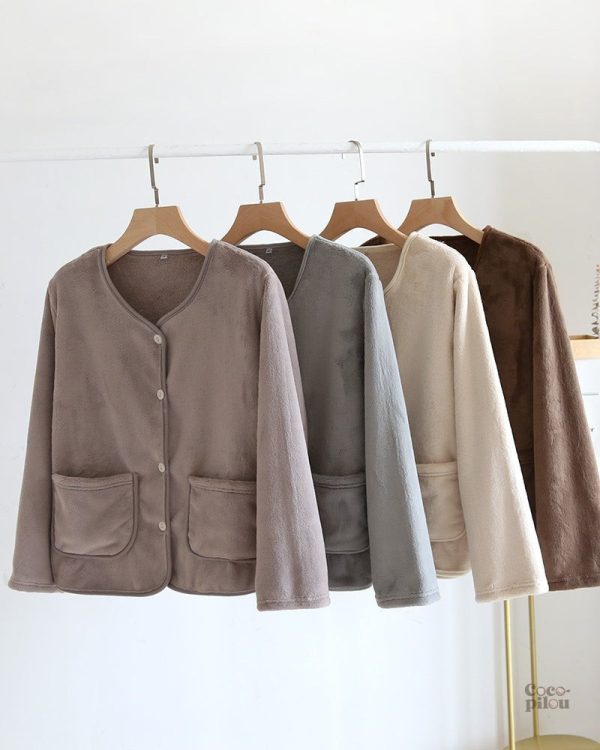 Vêtement de nuit Pilou femme manches longues