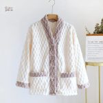 Haut de pyjama polaire pour femme