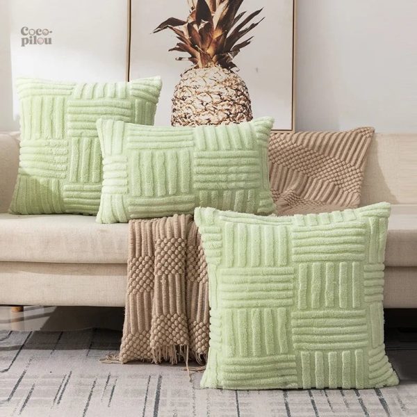 Housse de coussin confort Pilou Pilou douce et chaleureuse