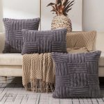 Housse de coussin doudou douce et confortable pour un décor cocooning