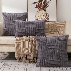 Housse de coussin doudou douce et confortable pour un décor cocooning