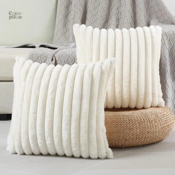 Housse de coussin duveteuse Pilou Pilou pour un confort optimal