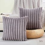 Housse de coussin hiver Pilou Pilou douce et confortable