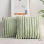 Housse de coussin pastel douce et confortable pour un décor tendance