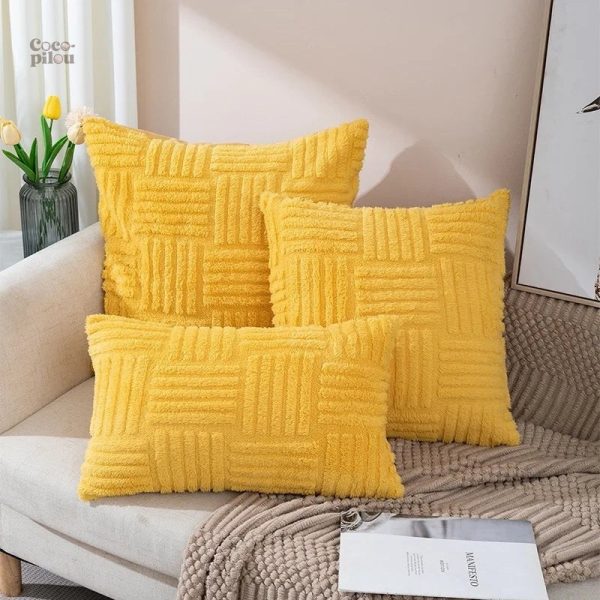 Housse de coussin douce Pilou Pilou pour un confort maximal