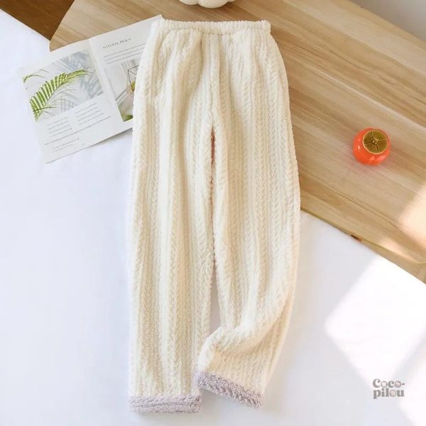 Jogging pyjama beige Pilou Pilou pour femme