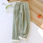Jogging pyjama vert Pilou Pilou pour femme