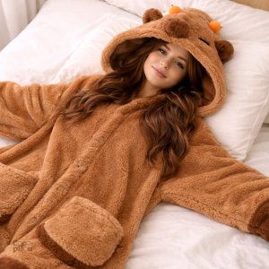 Combinaison pilou pilou ours pour des nuits cocooning