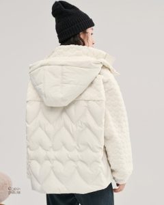 Manteau femme Pilou Pilou en tissu doux