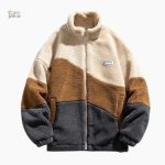 Manteau bouclette femme confortable et tendance