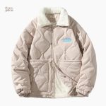 Manteau homme avec col en fourrure élégant