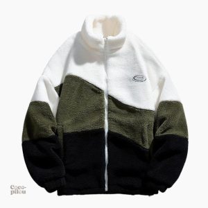 Manteau polaire femme confort douillet pour l'hiver