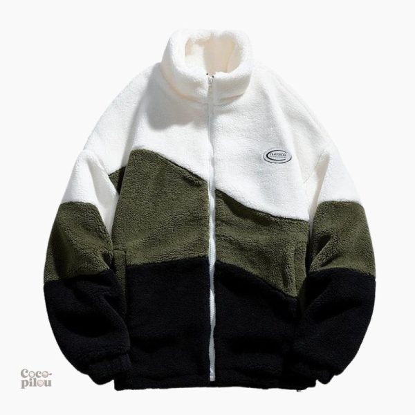 Manteau polaire femme confort douillet pour l'hiver