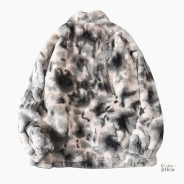 Veste doudou chaude, idéale pour l'hiver, manteau tendance femme
