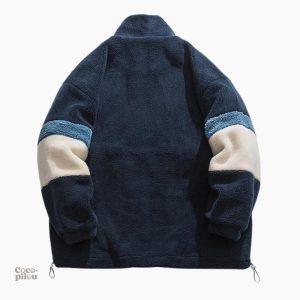 Vêtement pilou pilou femme, manteau doux et agréable à porter