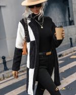 Manteau femme en molleton confortable et chaud