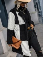 Manteau femme en molleton, idéal pour l'hiver