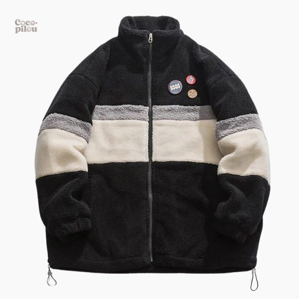 Manteau Pilou Pilou en fourrure pour homme