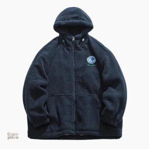 Manteau molletonné pour femmes, style Pilou Pilou