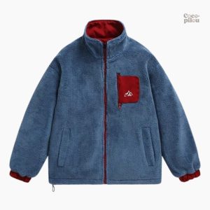 Manteau mouton retourné homme vintage Pilou Pilou