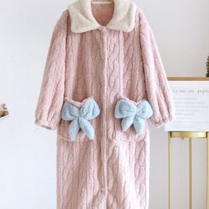 Manteau peignoir femme Pilou Pilou doux et confortable