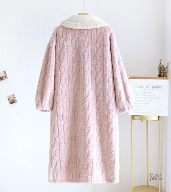 Peignoir Pilou Pilou femme en tissu moelleux