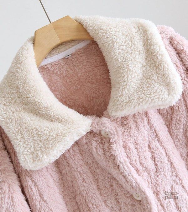 Manteau Pilou Pilou pour femme, style peignoir élégant