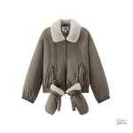 Manteau polaire rétro femme