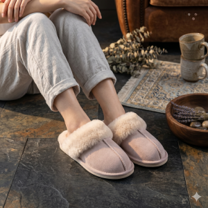 Pantoufles Pilou Pilou pour femme, style décontracté et cosy
