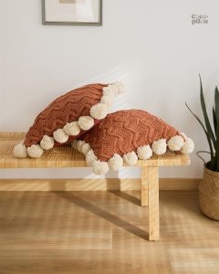 Coussin peluche agréable pour un moment de relaxation