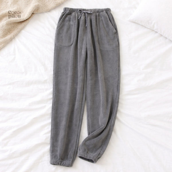 Pantalon pyjama flanelle homme confortable et doux
