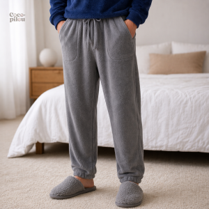 Pantalon Pilou Pilou homme en flanelle chaude