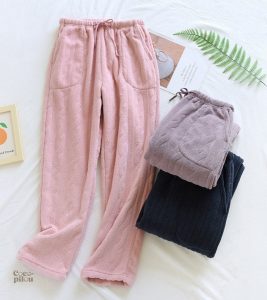 Pantalon confortable style pyjama Pilou Pilou