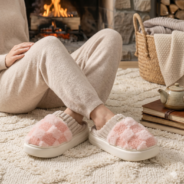 Chaussons Pilou Pilou doux et moelleux