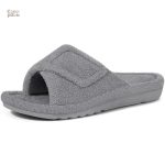 Pantoufles femme en tissu doux, idéales pour se détendre