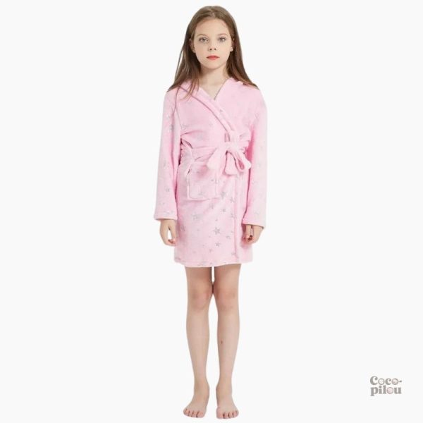 Peignoir doux licorne, confort et style pour jeunes filles