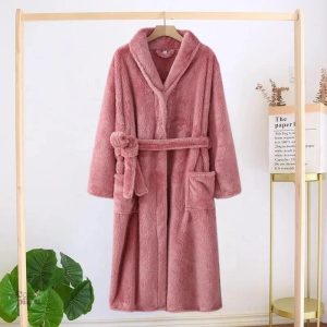 Peignoir cocooning Pilou Pilou pour femme en tissu doux