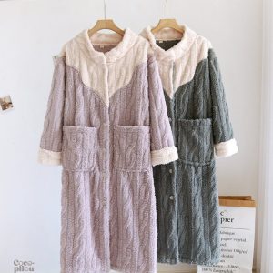 Peignoir Pilou Pilou femme, idéal pour les moments cocooning