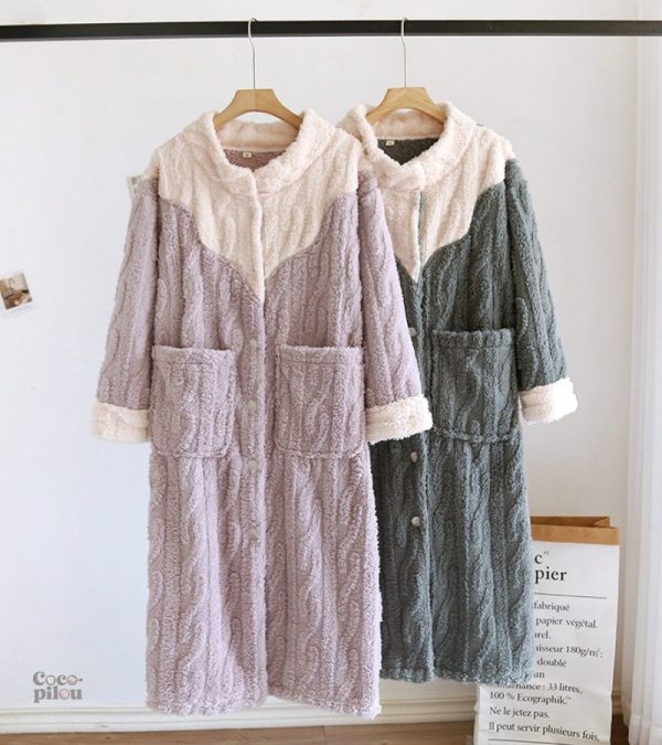 Peignoir Pilou Pilou femme, idéal pour les moments cocooning