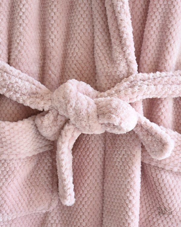 Peignoir femme chaud pour l'hiver
