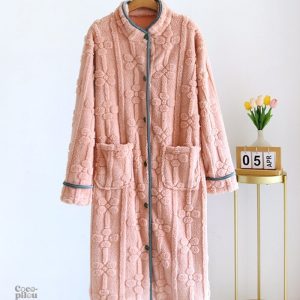Peignoir femme polaire Pilou Pilou confortable et doux