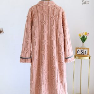 Peignoir polaire femme pour des moments cocooning