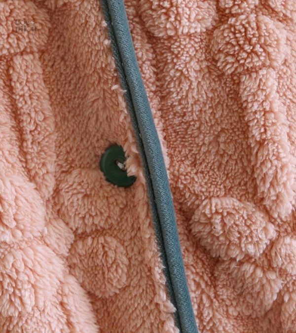 Peignoir doux pour femme, idéal après la douche