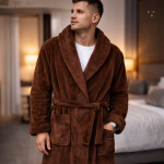 Peignoir doux et confortable pour les soirées